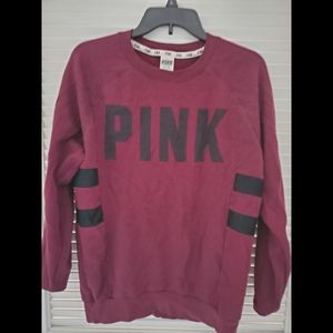Victoria's Secret PINK Maroon Crew